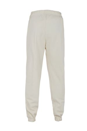 Light beige cotton fleece pants YES LONDON | XP3240BEICHIARO